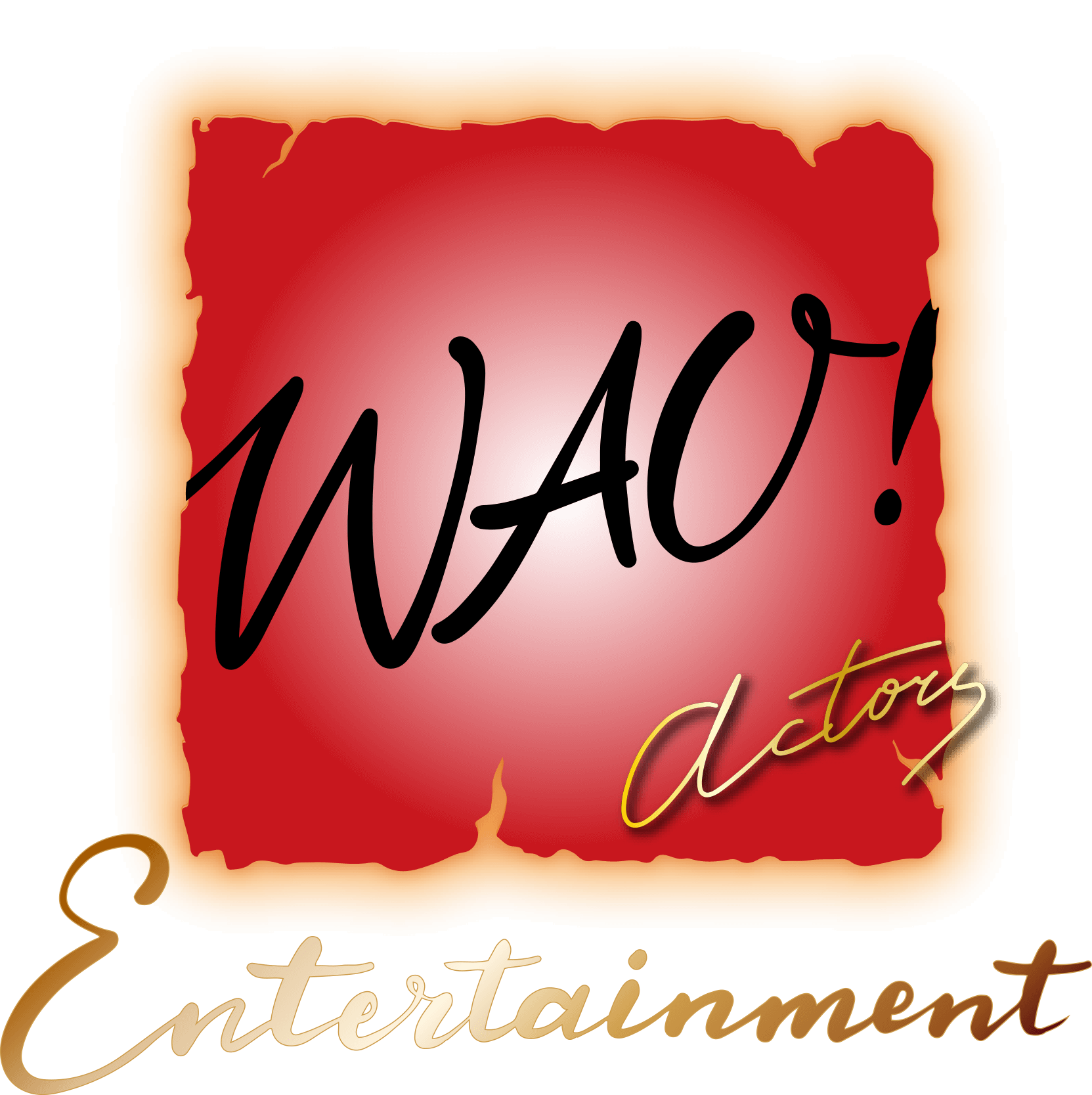 WAO!enter actorsロゴ